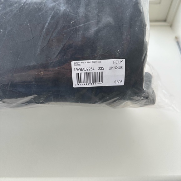 NWT Zadig et Voltaire Sunny Medium #2 Crafted Suede, Folk - Folk / ONE SIZE - Picture 7 of 8